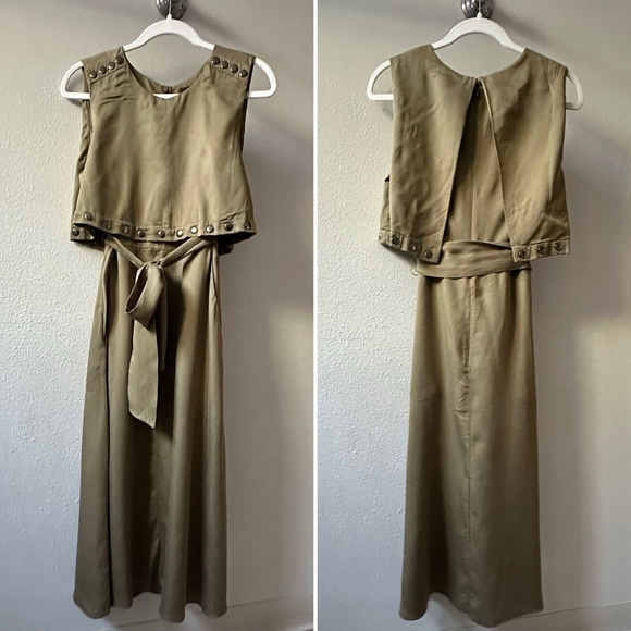 BCBG Max Azria, Studded Overlay Midi
Dress - Picture 6 of 6